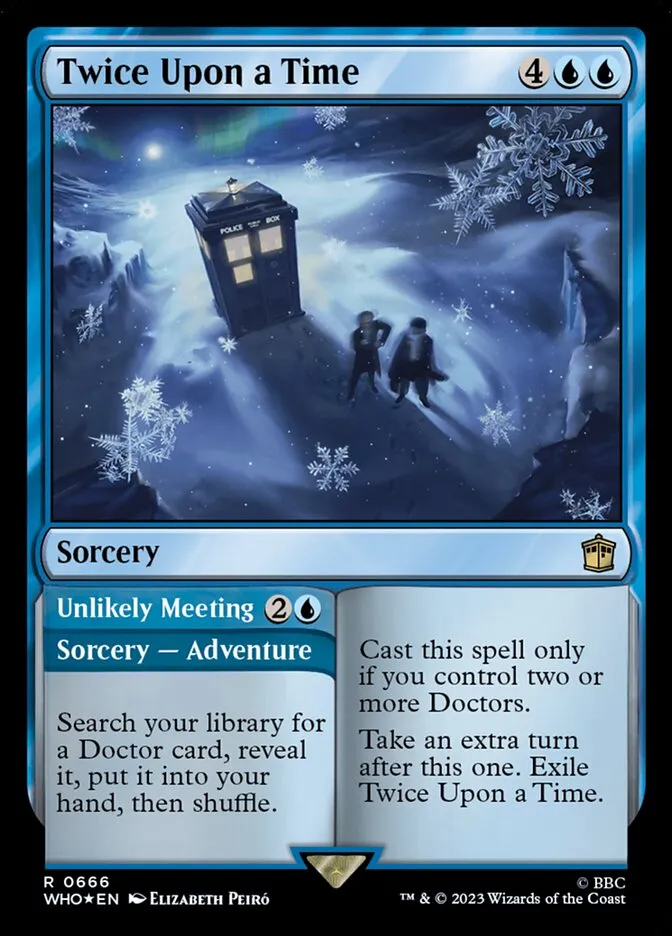 Twice Upon a Time // Unlikely Meeting Front Face