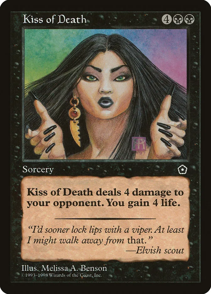 Kiss of Death Front Face