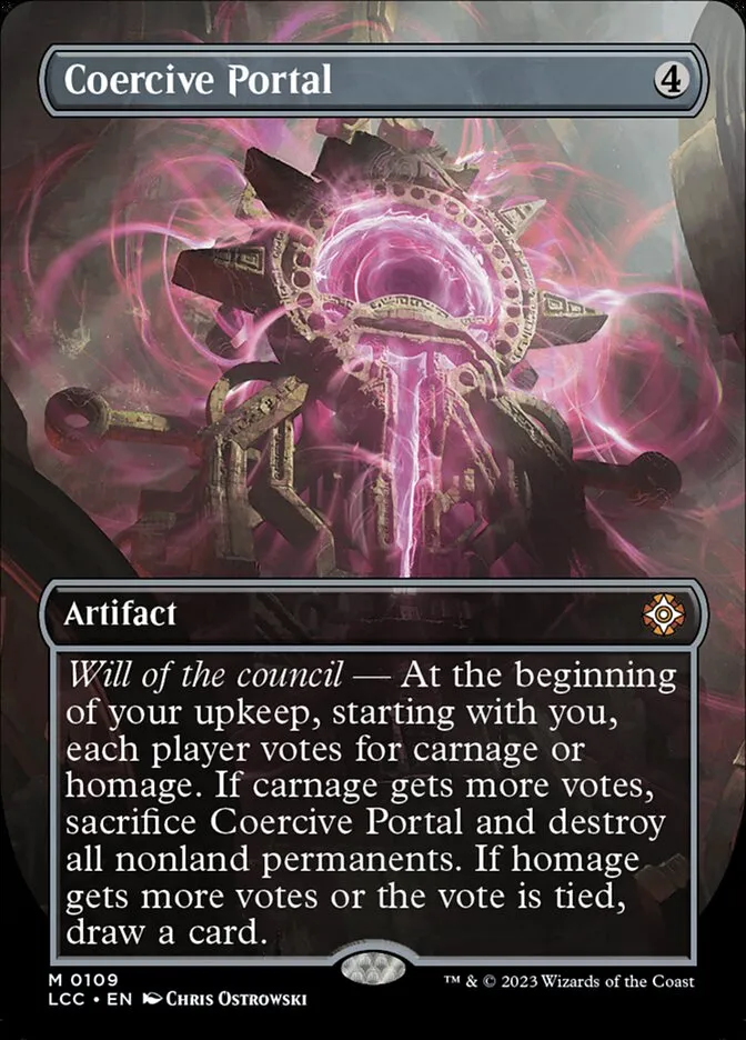 Coercive Portal Front Face