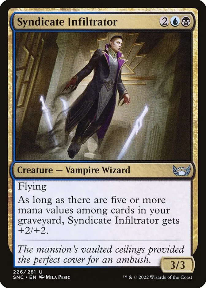 Syndicate Infiltrator Front Face