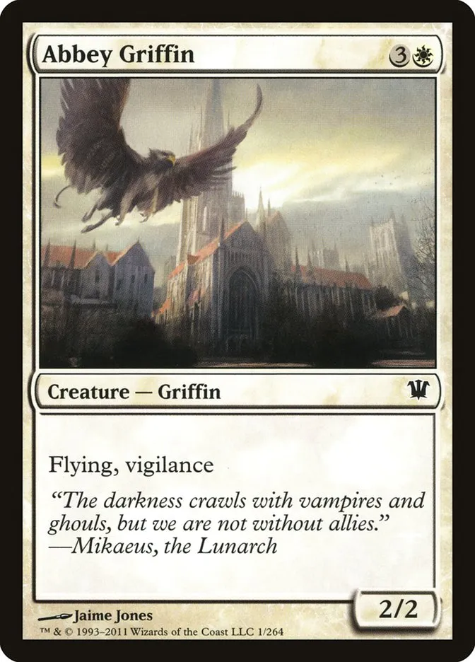 Abbey Griffin Front Face