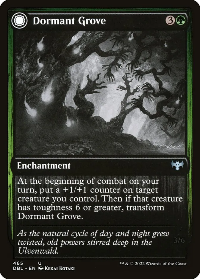 Dormant Grove // Gnarled Grovestrider Front Face