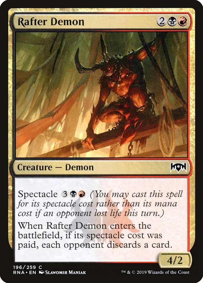 Rafter Demon Front Face