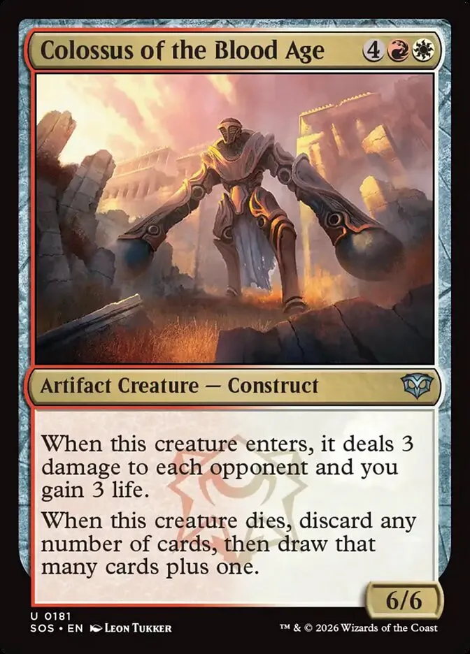 Colossus of the Blood Age Front Face