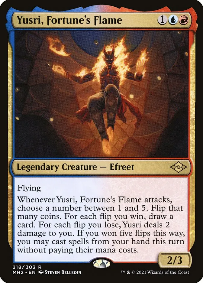 Yusri, Fortune's Flame Front Face