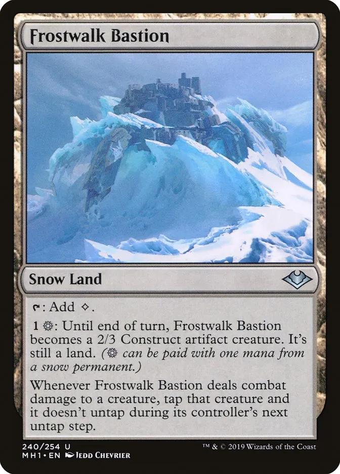 Frostwalk Bastion Front Face