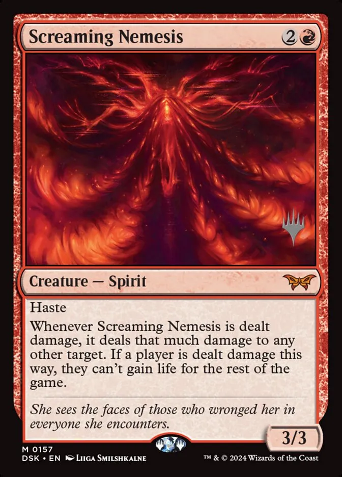 Screaming Nemesis Front Face