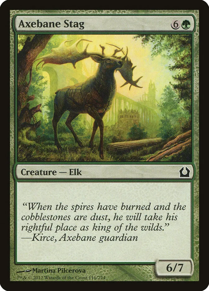 Axebane Stag Front Face