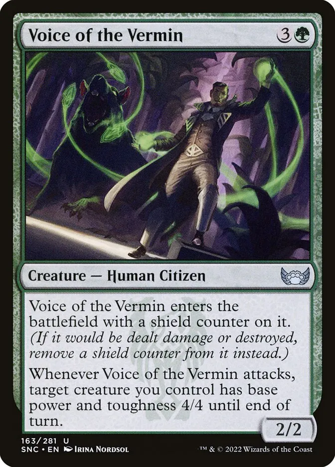 Voice of the Vermin Front Face