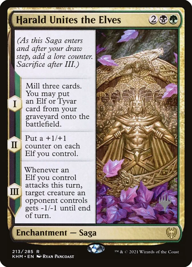 Harald Unites the Elves Front Face