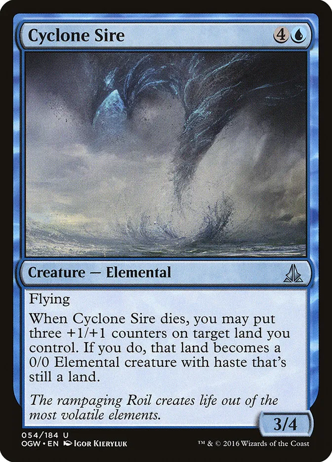 Cyclone Sire Front Face