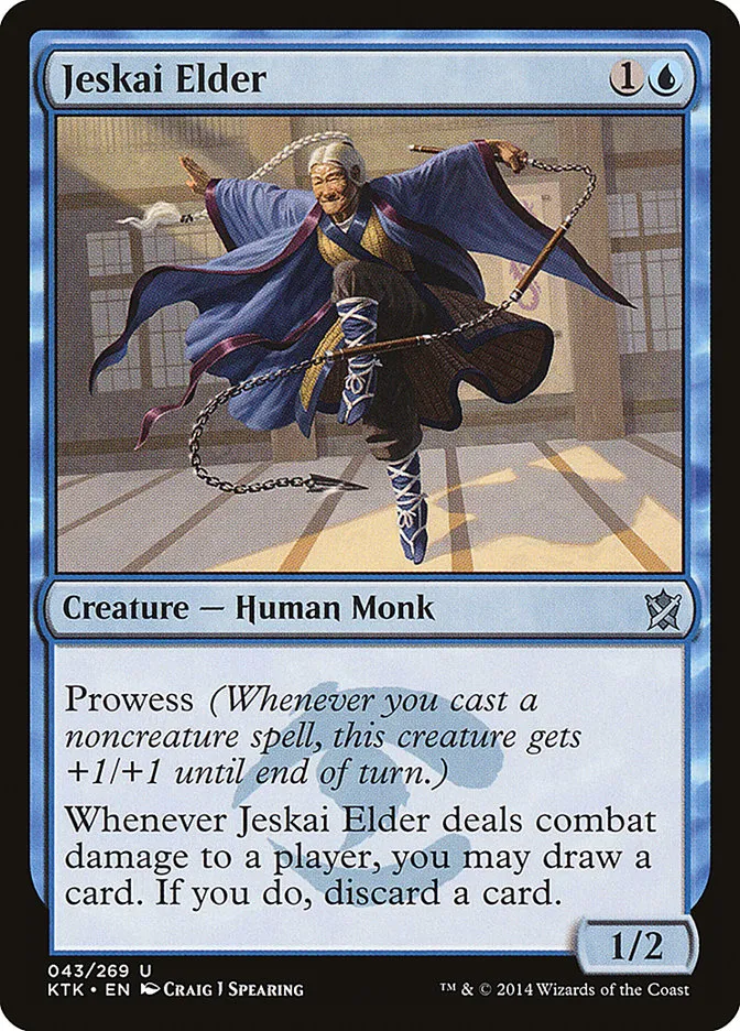 Jeskai Elder Front Face
