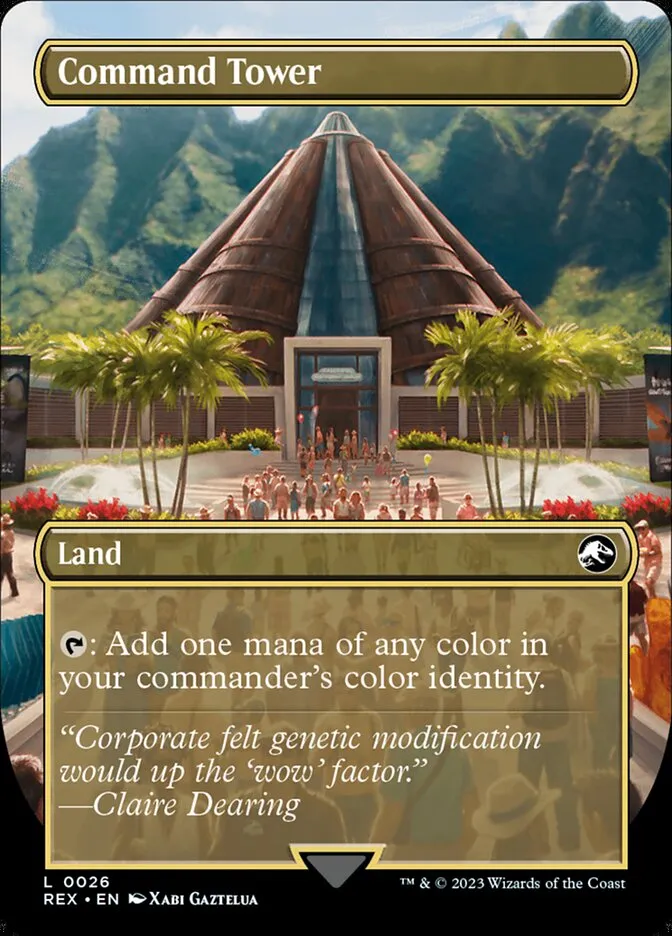 Command Tower // Command Tower Front Face