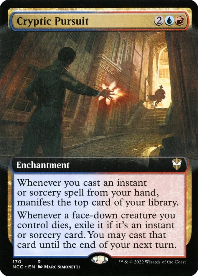 Cryptic Pursuit Front Face