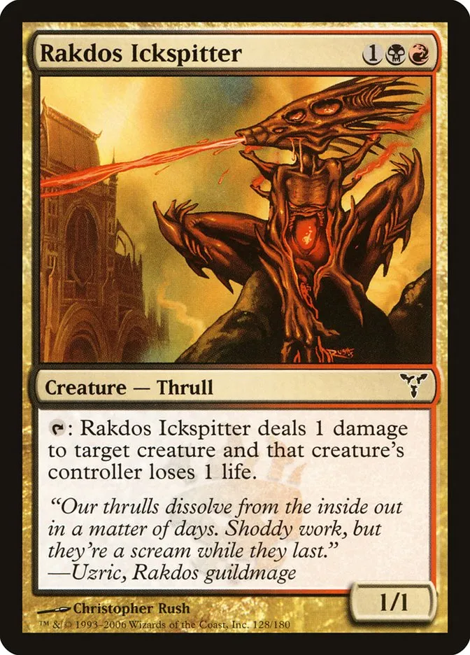 Rakdos Ickspitter Front Face