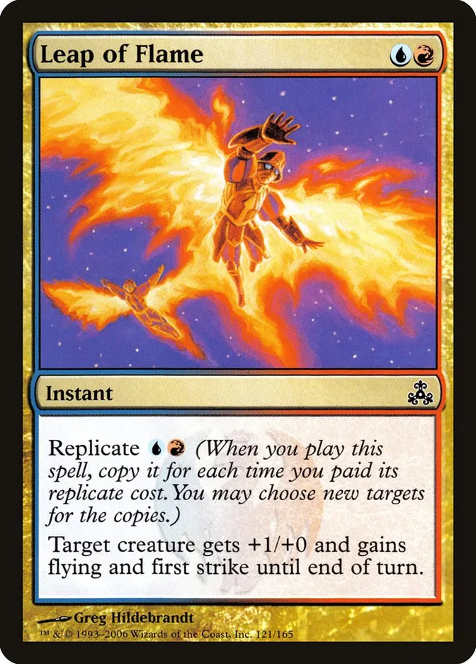 Leap of Flame Front Face