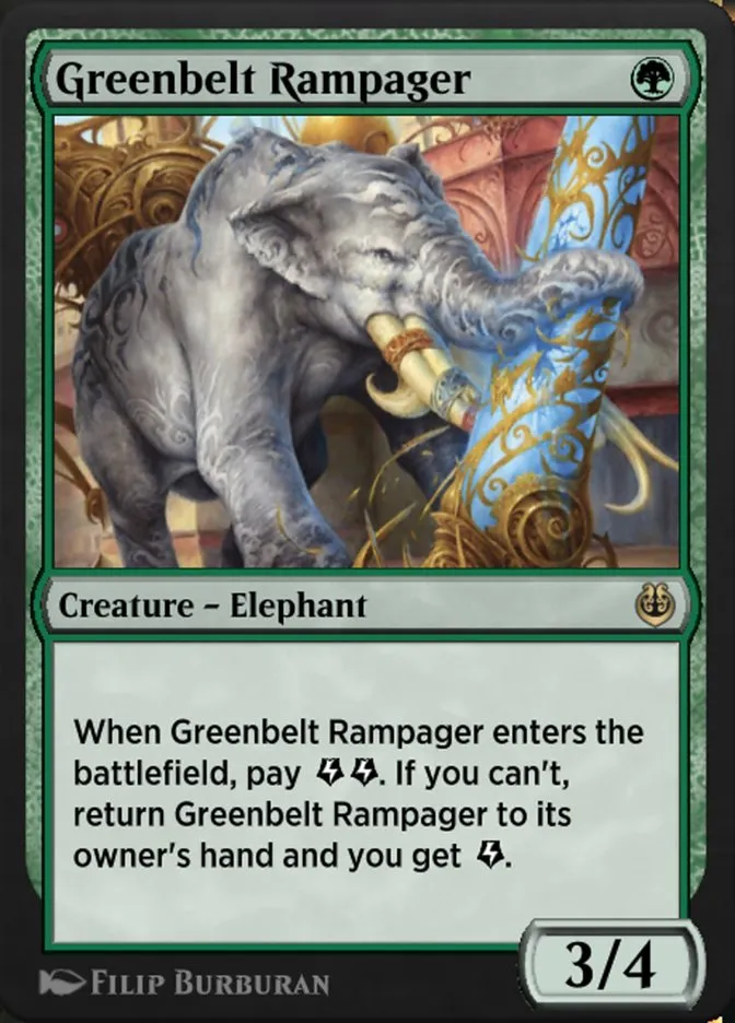 Greenbelt Rampager Front Face