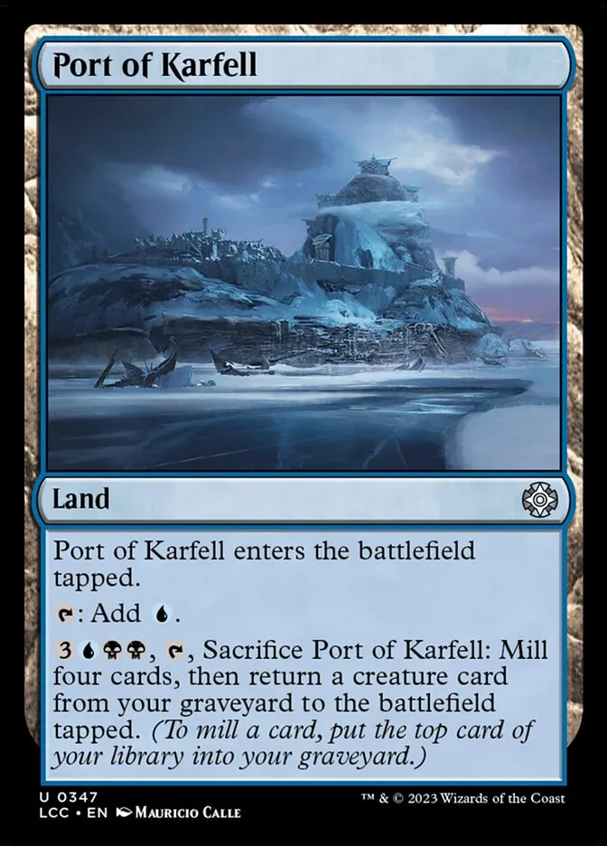 Port of Karfell Front Face