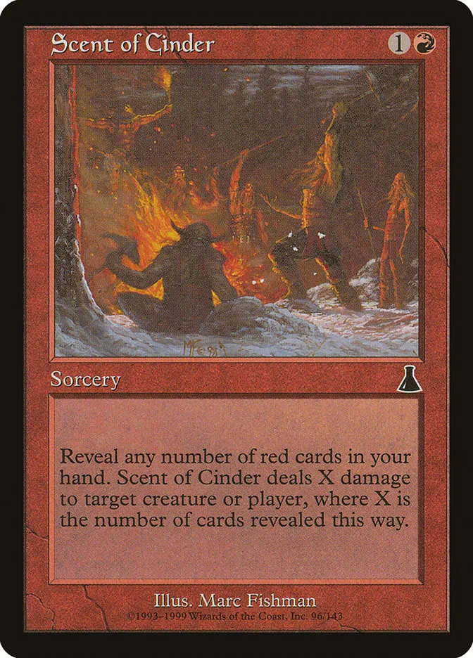 Scent of Cinder Front Face