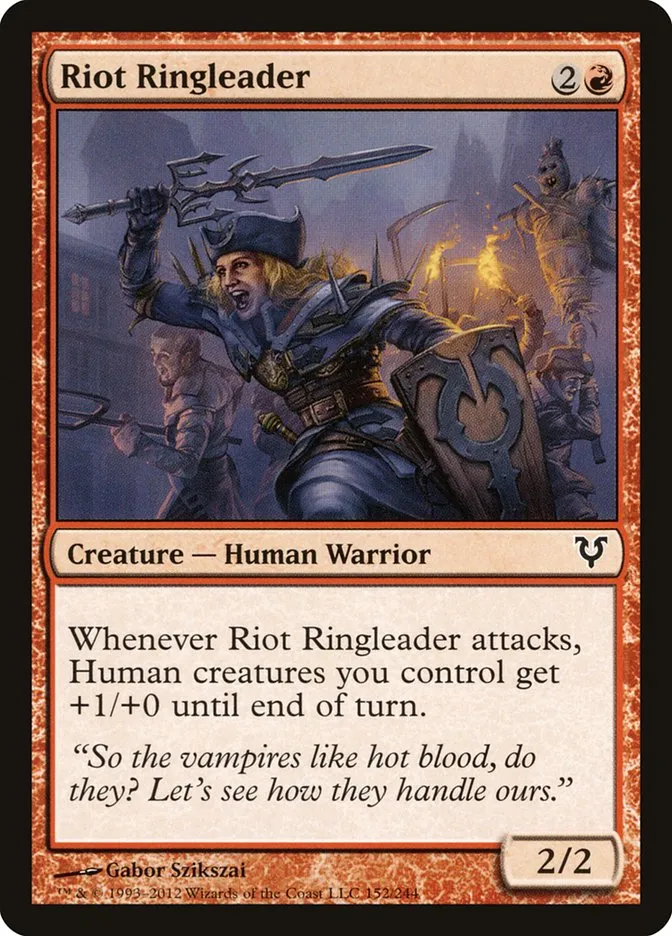 Riot Ringleader Front Face