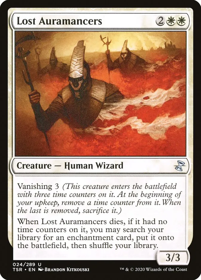 Lost Auramancers Front Face