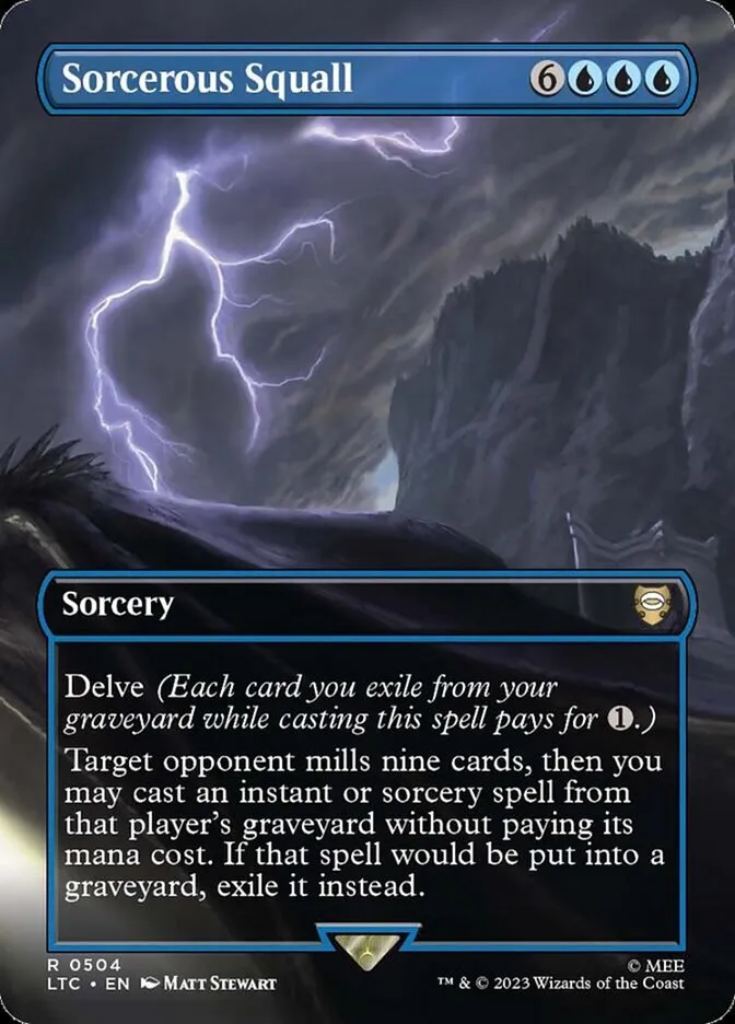 Sorcerous Squall Front Face
