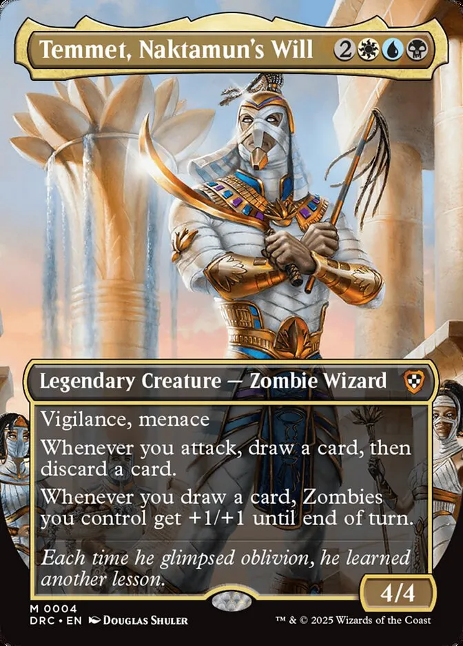 Temmet, Naktamun's Will Front Face