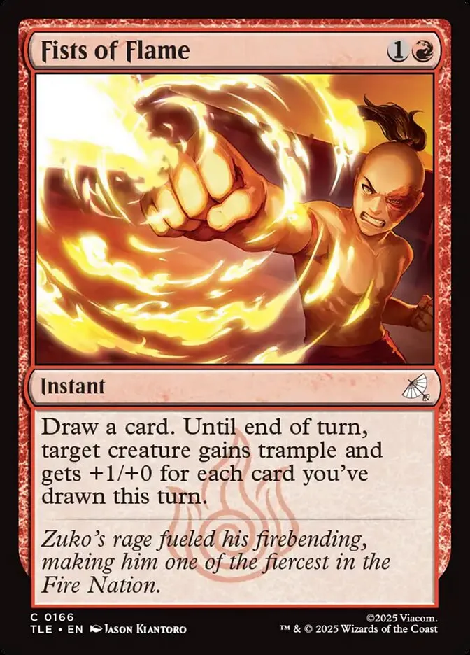 Fists of Flame Front Face