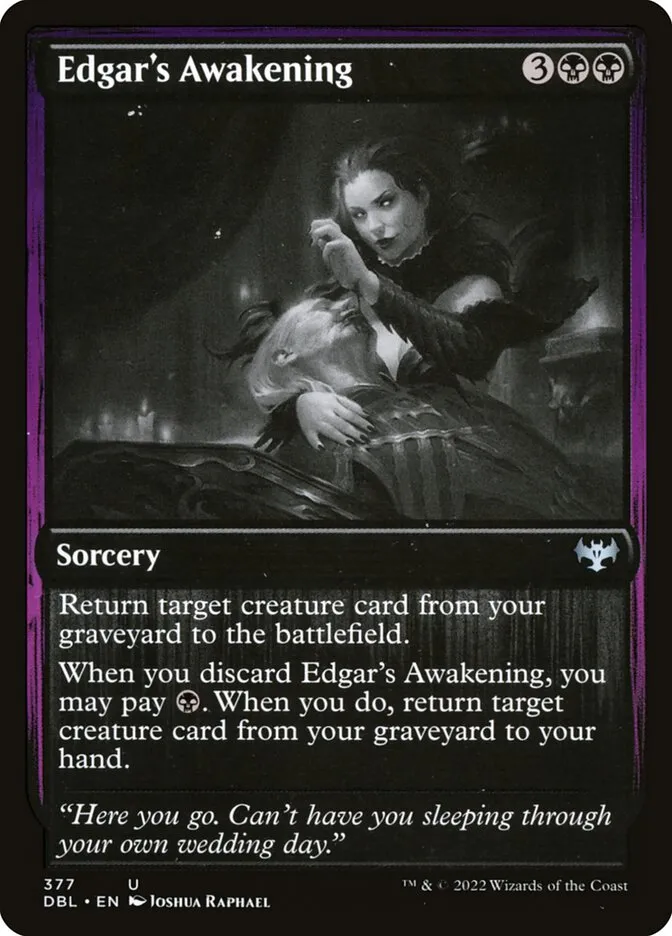 Edgar's Awakening Front Face