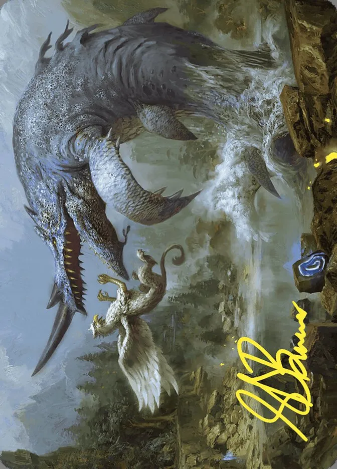 Horned Loch-Whale // Horned Loch-Whale Front Face