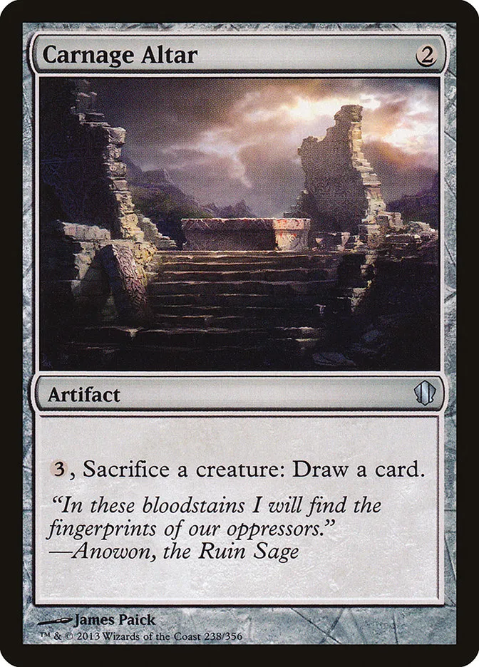 Carnage Altar Front Face
