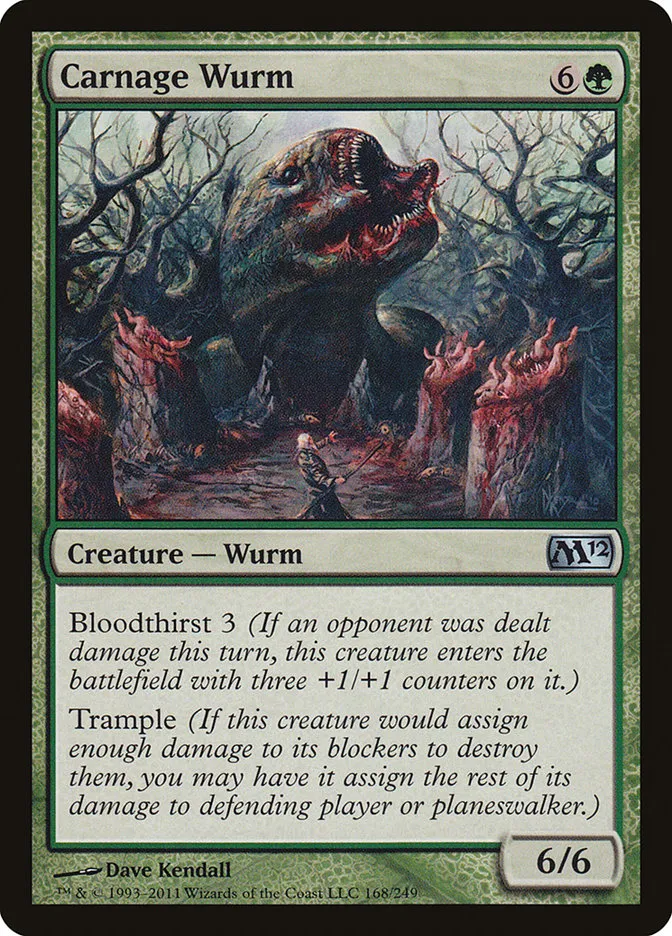 Carnage Wurm Front Face