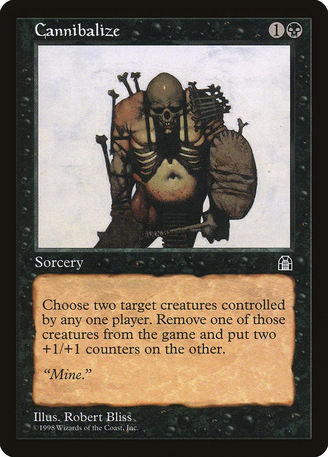 Cannibalize Front Face