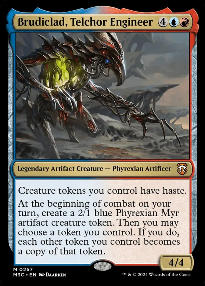 Brudiclad, Telchor Engineer Front Face
