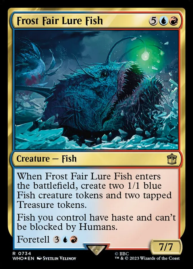 Frost Fair Lure Fish Front Face