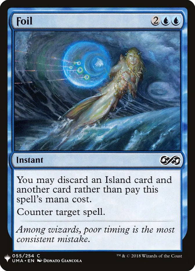 Foil Front Face