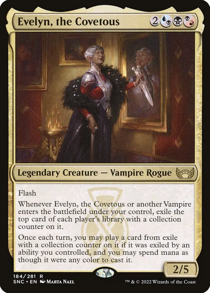 Evelyn, the Covetous Front Face