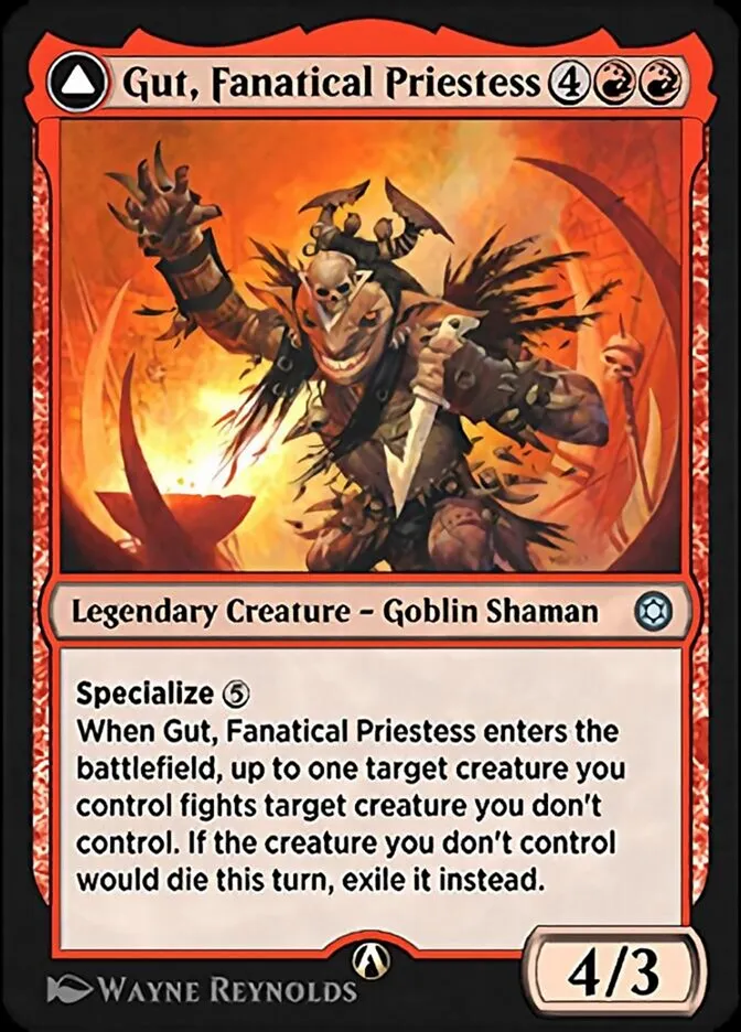 Gut, Fanatical Priestess Front Face