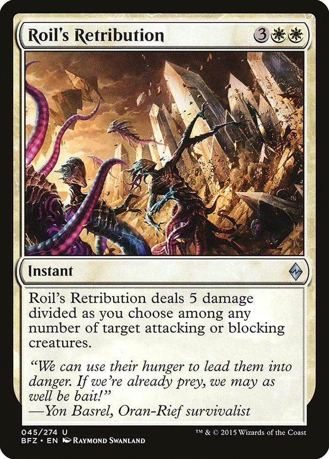 Roil's Retribution Front Face
