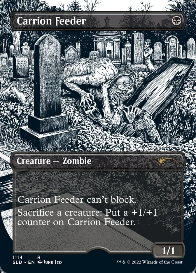 Carrion Feeder Front Face