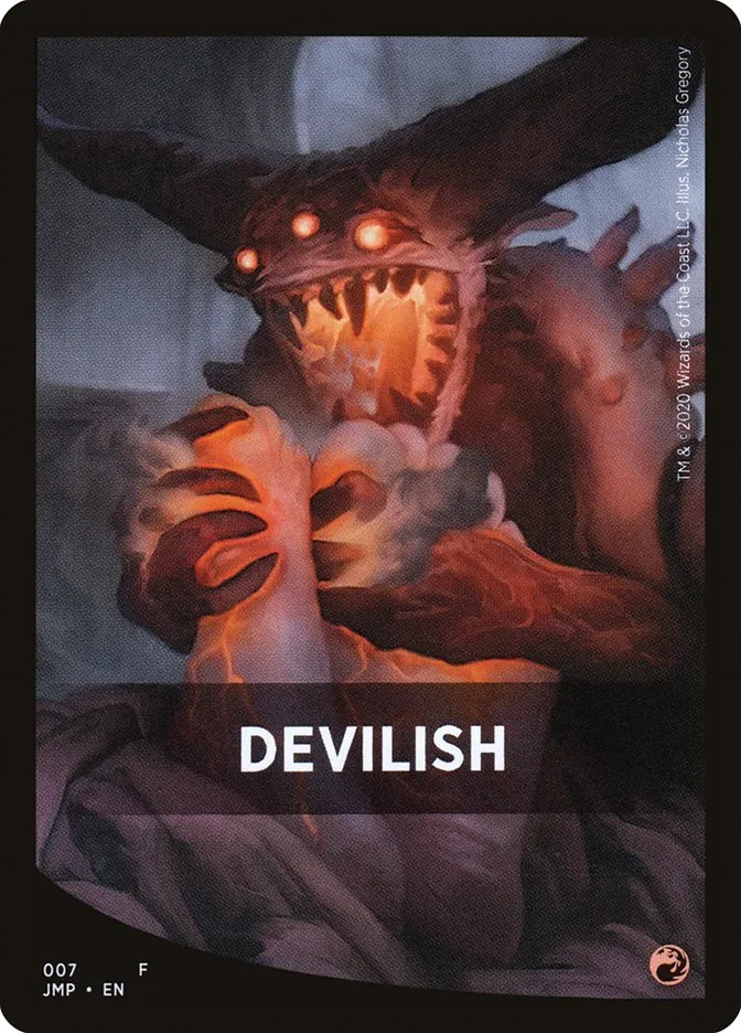 Devilish Front Face