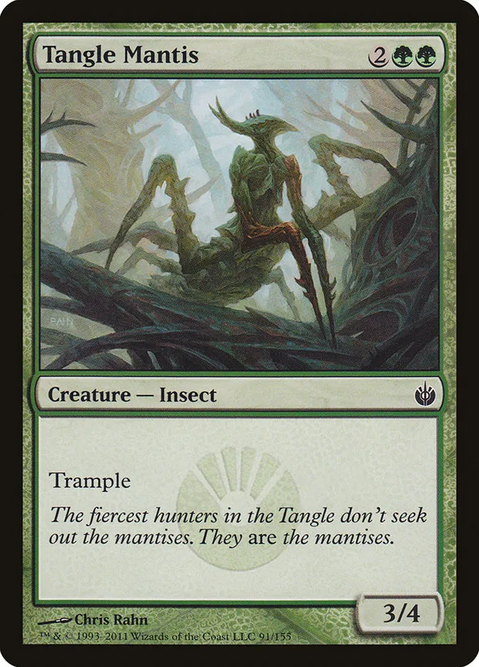 Tangle Mantis Front Face