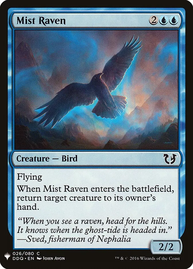 Mist Raven Front Face
