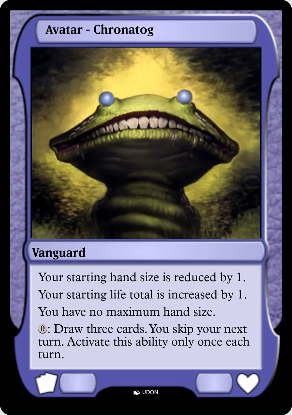 Chronatog Avatar Front Face
