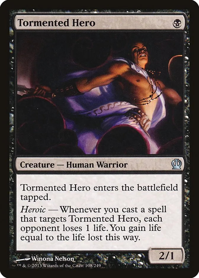 Tormented Hero Front Face