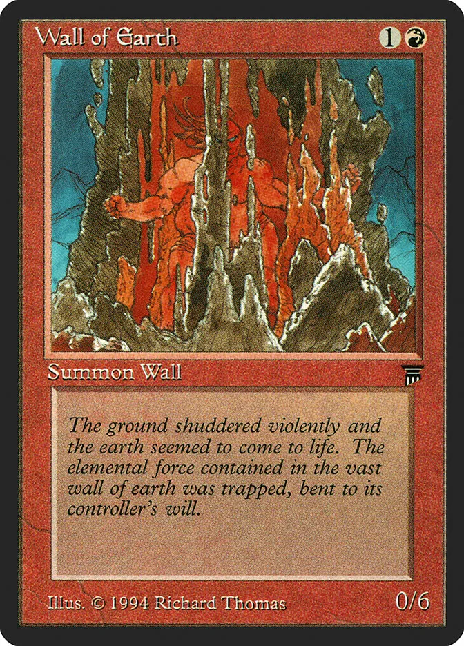 Wall of Earth Front Face