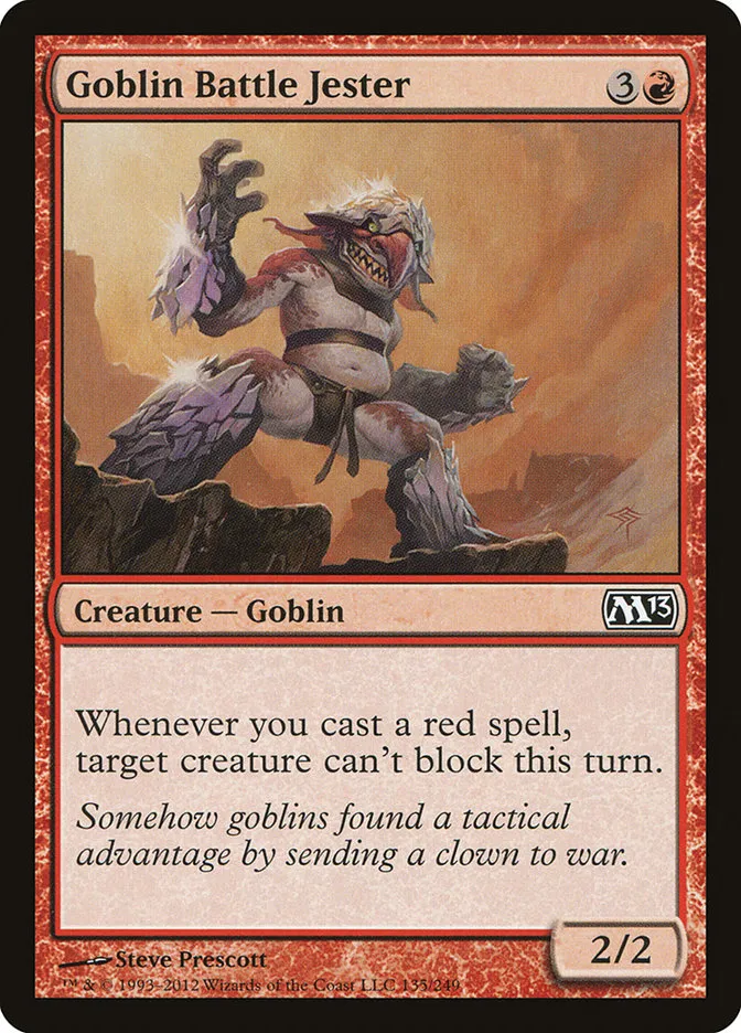 Goblin Battle Jester Front Face