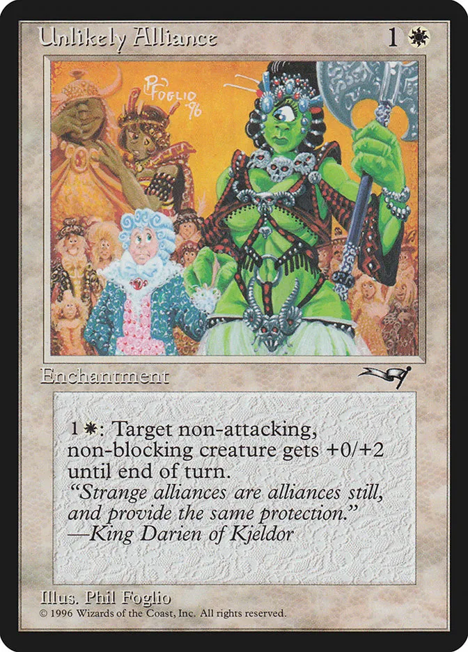 Unlikely Alliance Front Face
