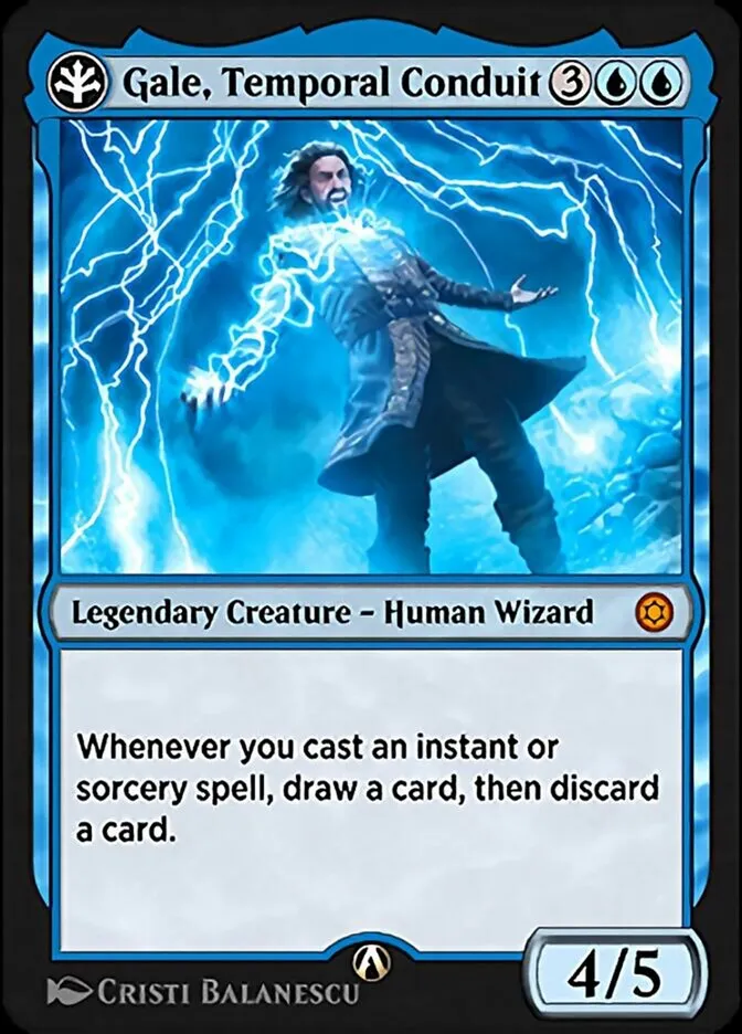 Gale, Temporal Conduit Front Face