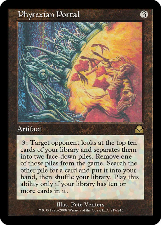 Phyrexian Portal Front Face